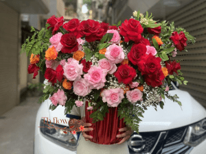 giỏ hoa tươi giá tốt 