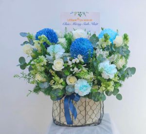 giỏ hoa tươi dưới 500k