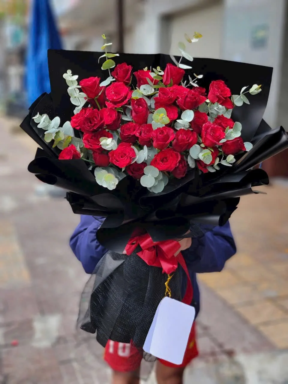 Bó Hoa Chúc Mừng To