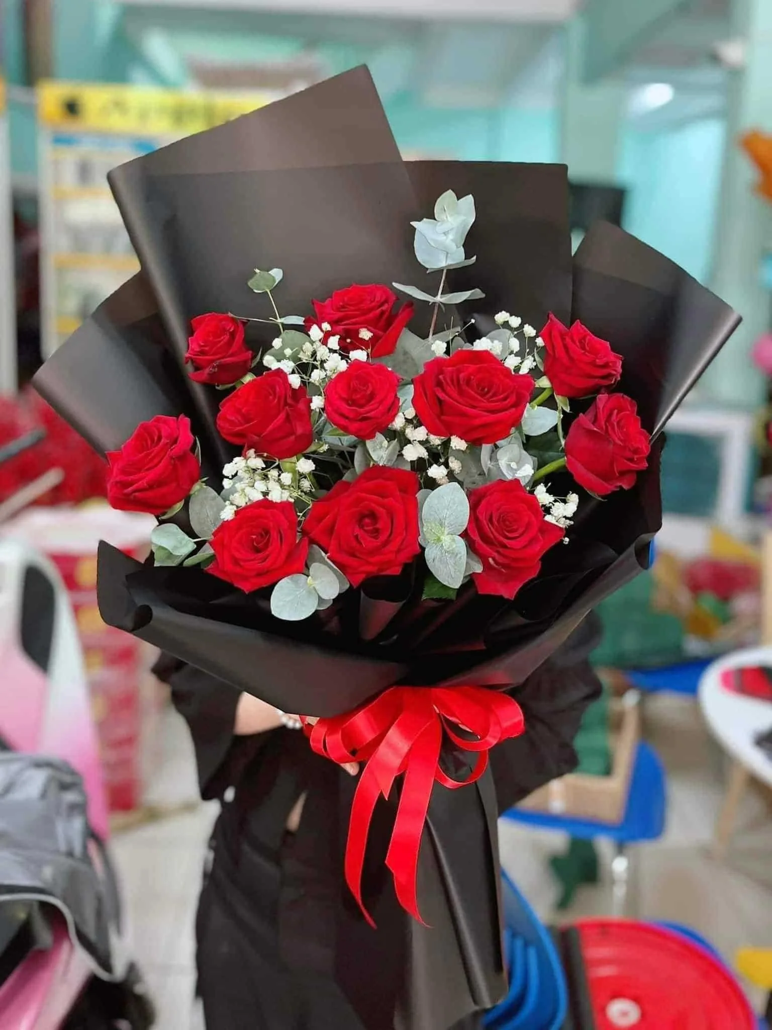 bó hoa tặng nam giới