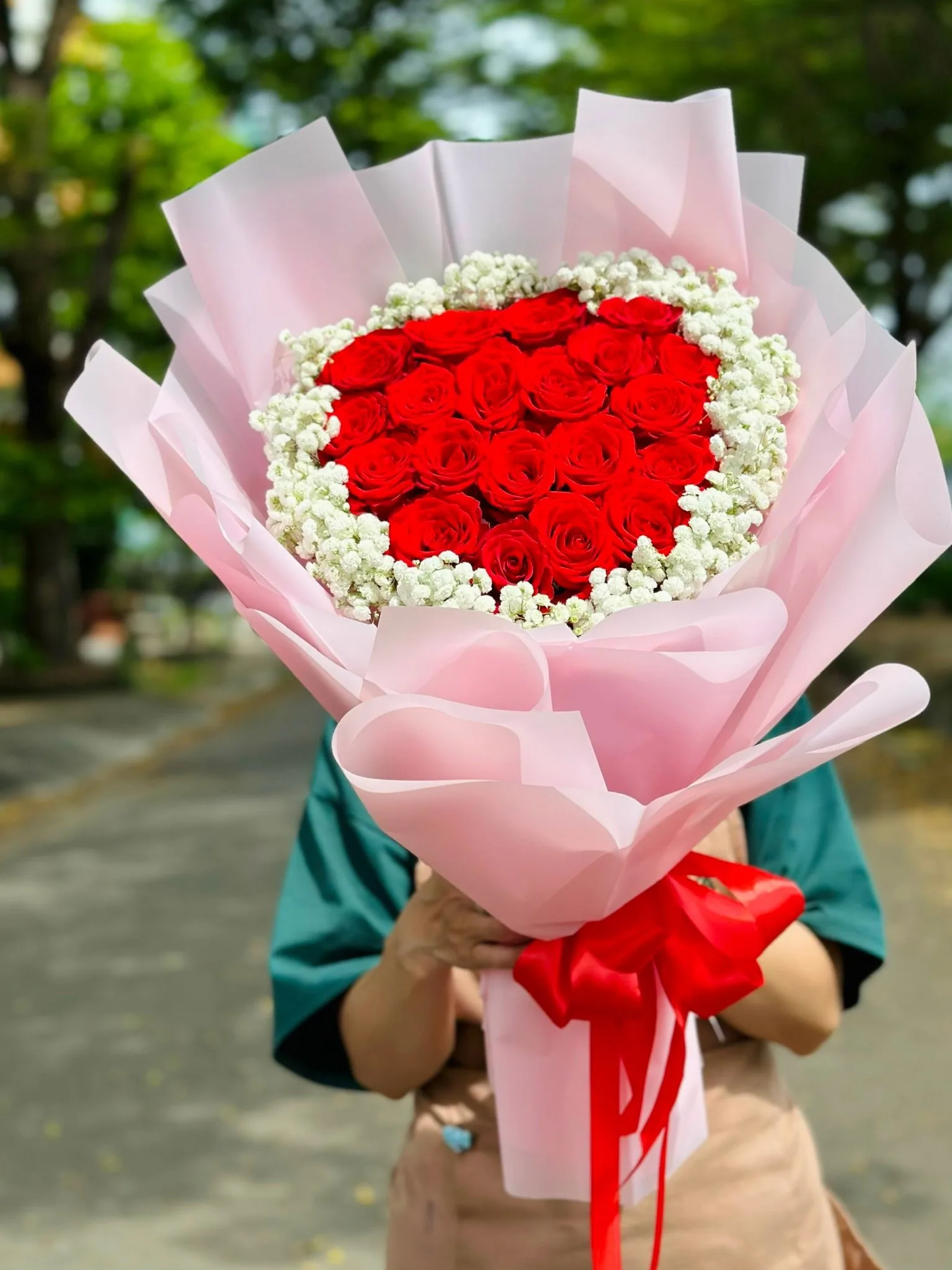 bó hoa bằng cốt