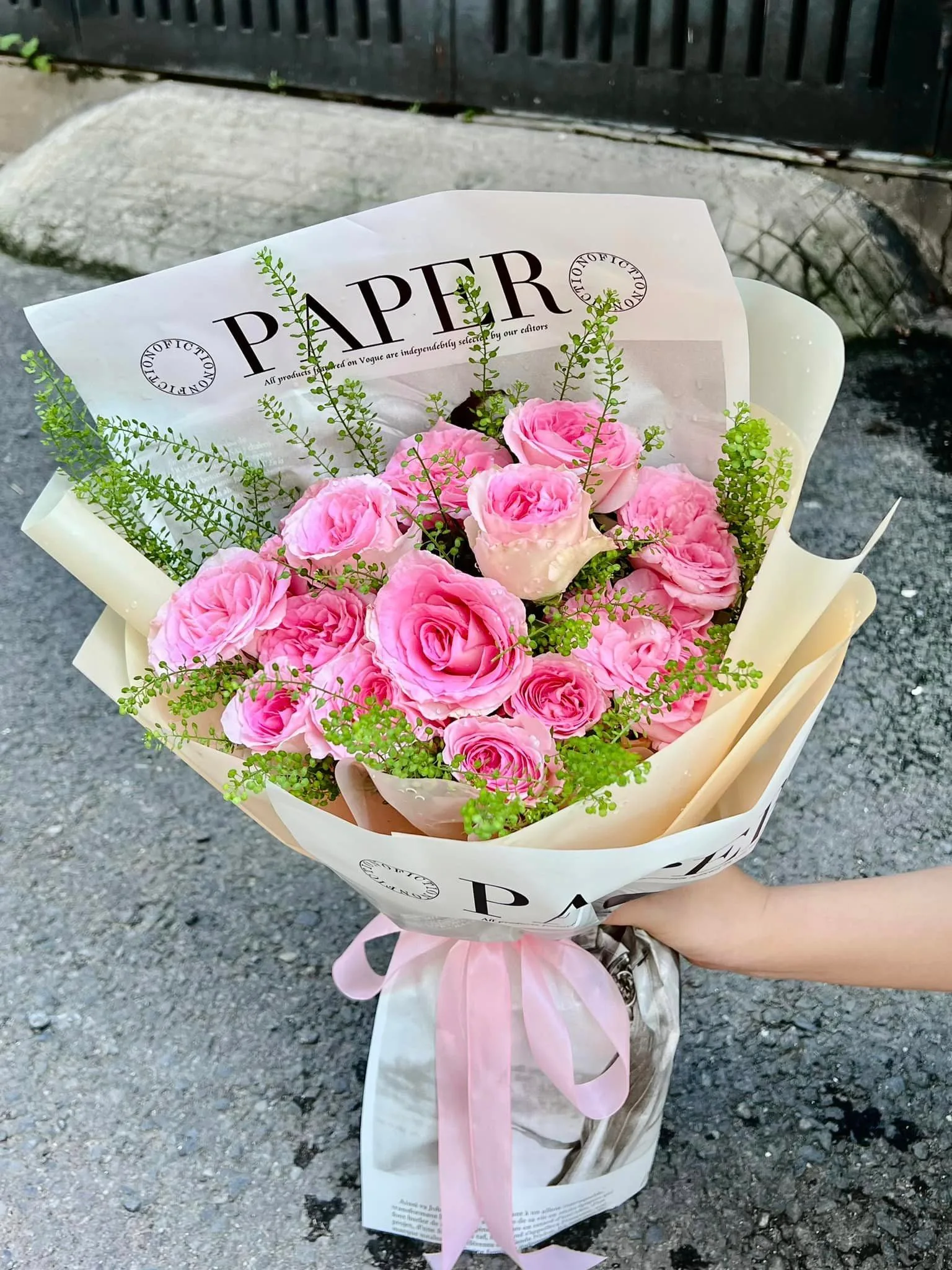 bó hoa tặng thầy cô