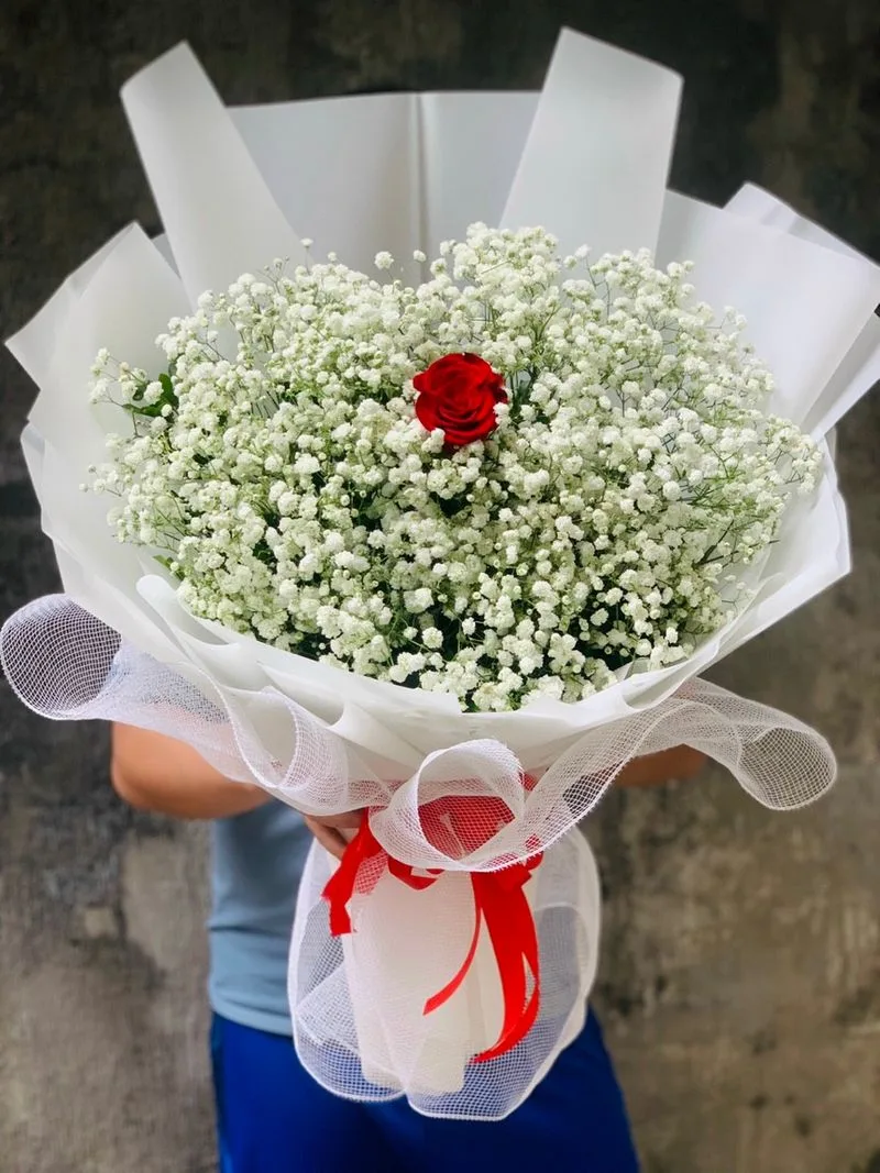bó hoa tặng 8/3