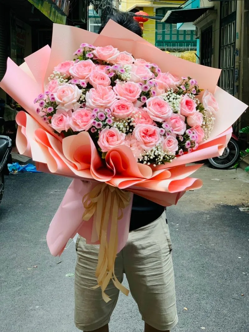 bó hoa cầu hôn