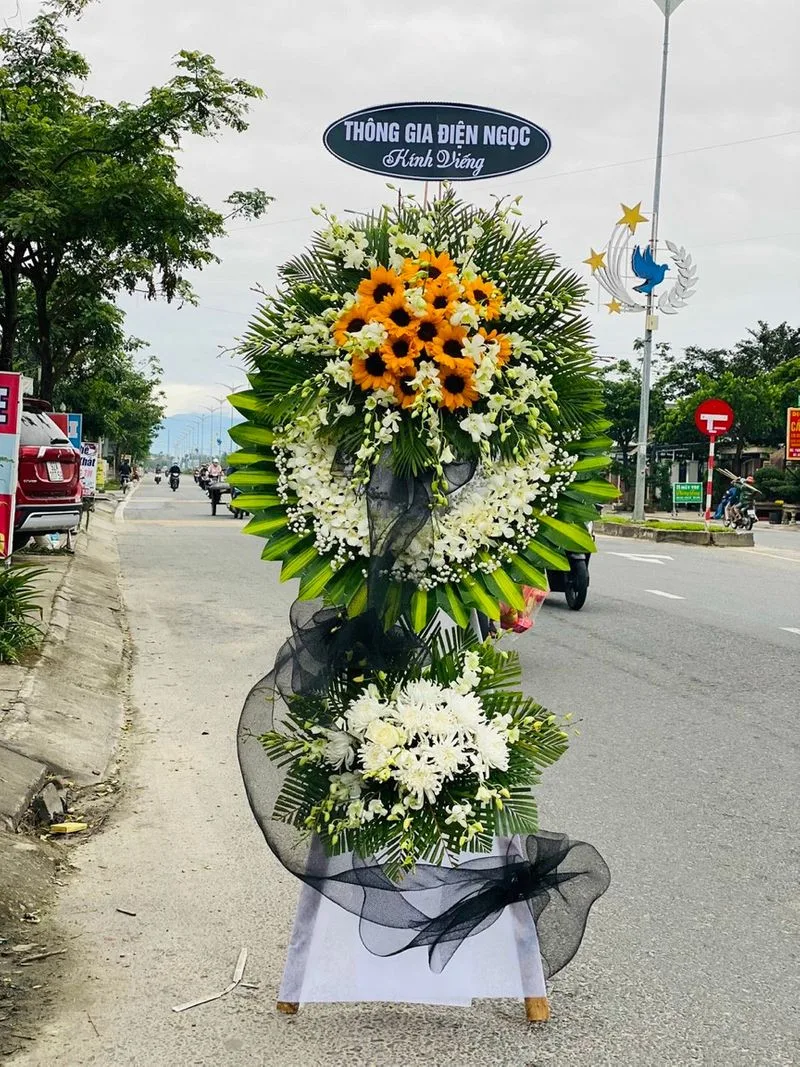 hoa viếng quận 9
