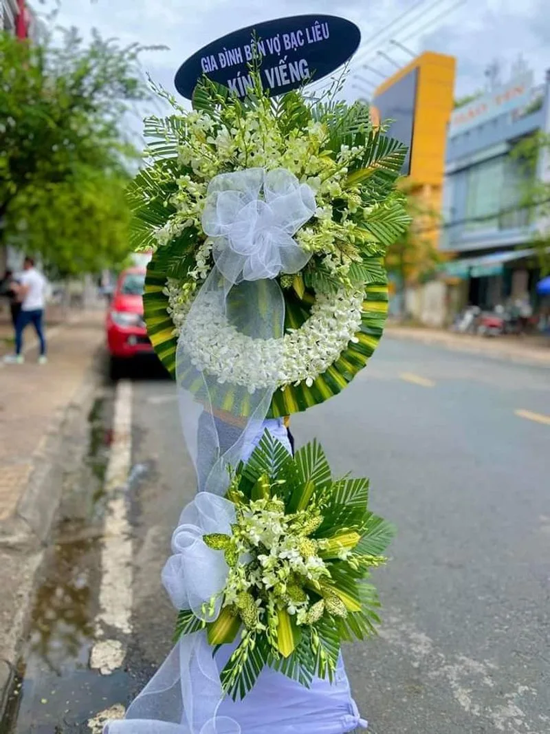hoa viếng quận 9