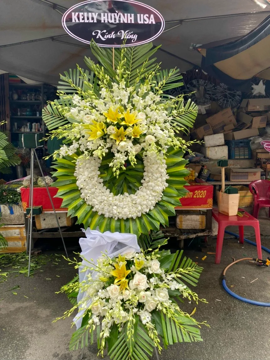 hoa viếng bình dương
