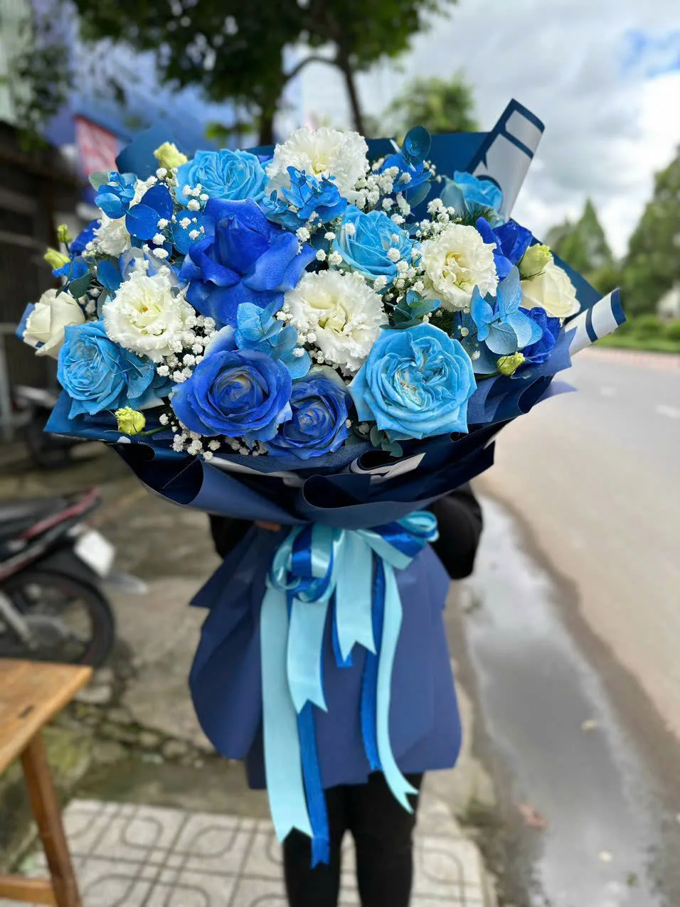 bó hoa tặng nam giới