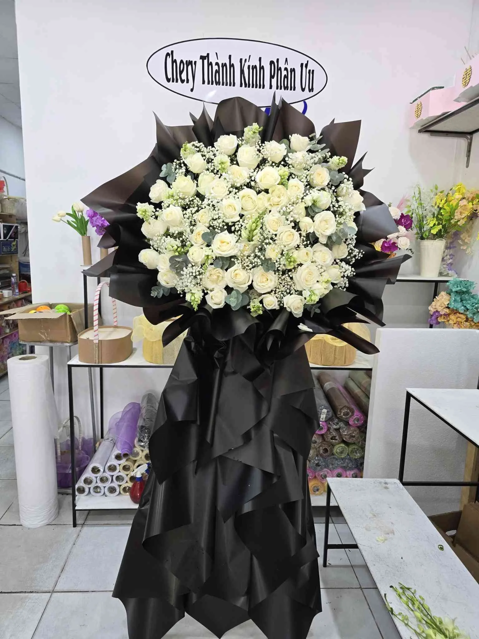 hoa viếng bình dương