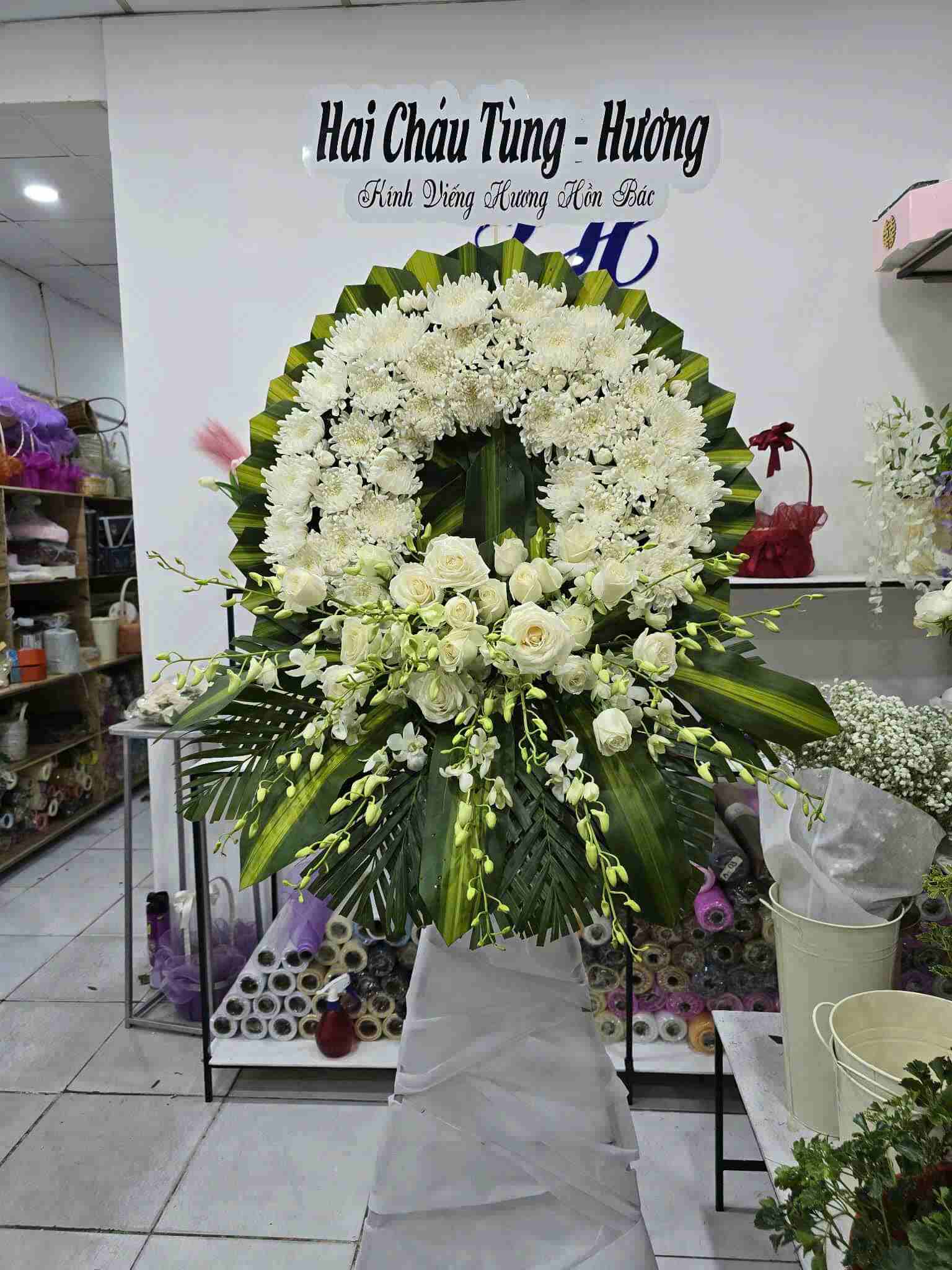 hoa viếng bình dương