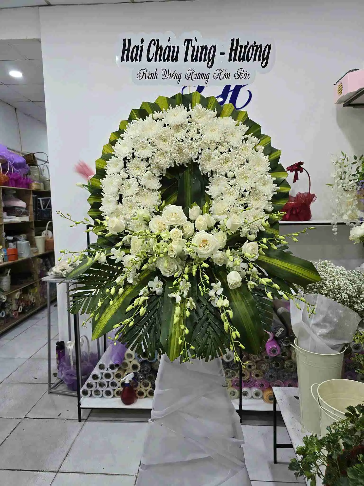 hoa viếng bình dương