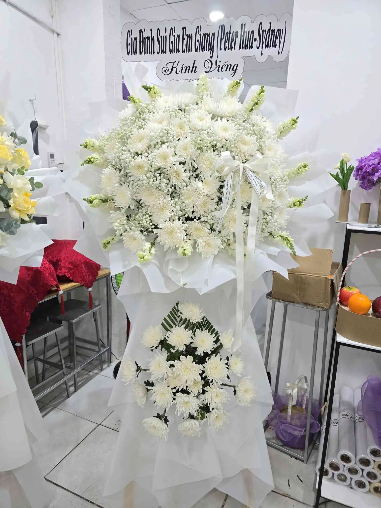 hoa viếng đồng nai