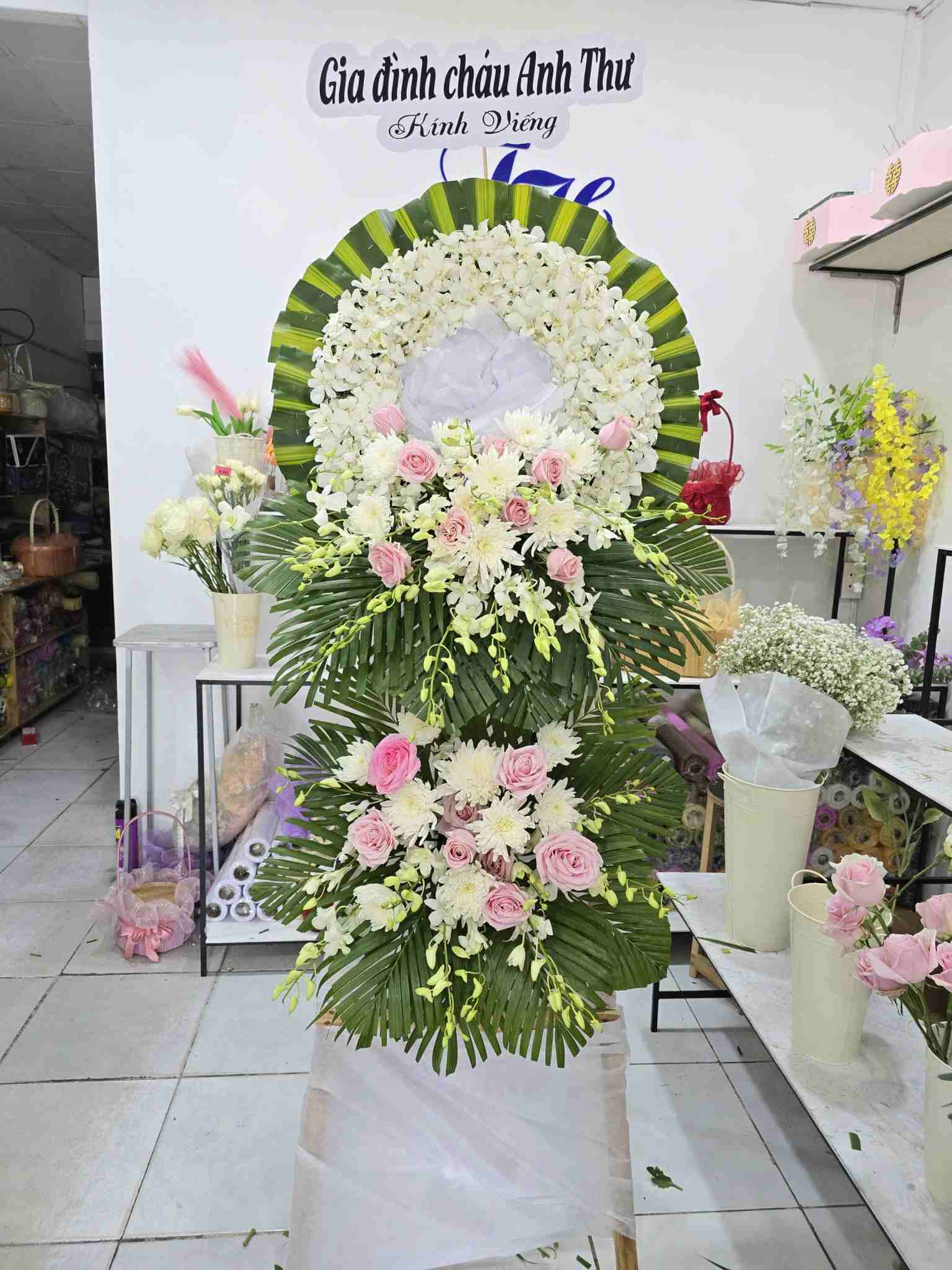 hoa đám tang trẻ em quận bình tân