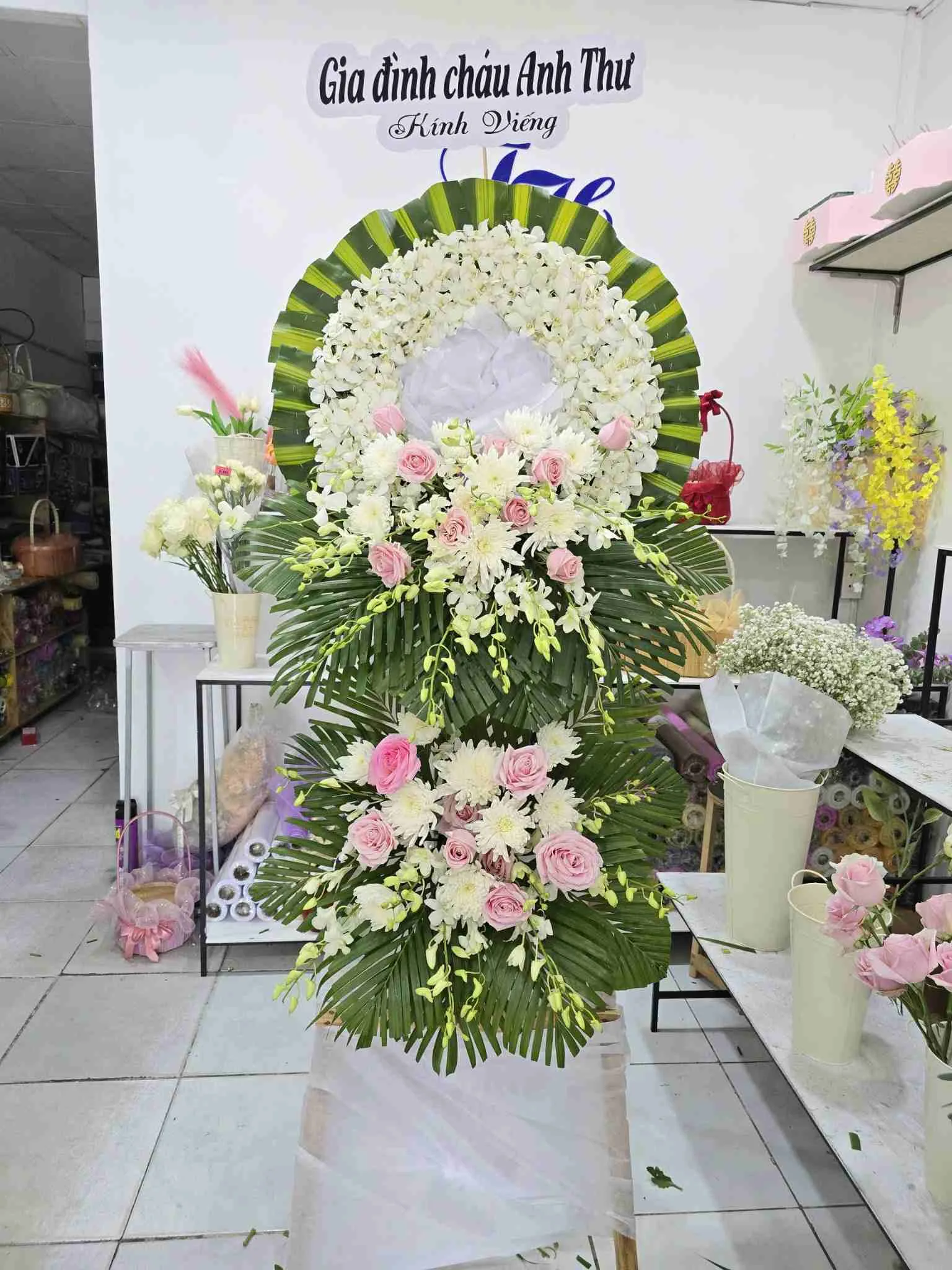 hoa đám tang trẻ em quận bình tân