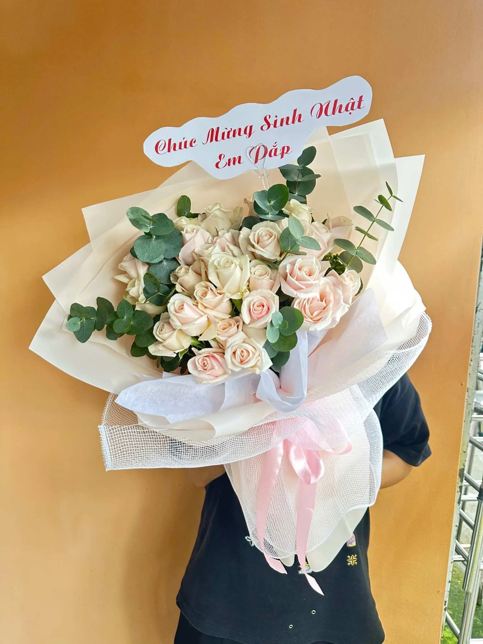 bó hoa tặng thầy cô