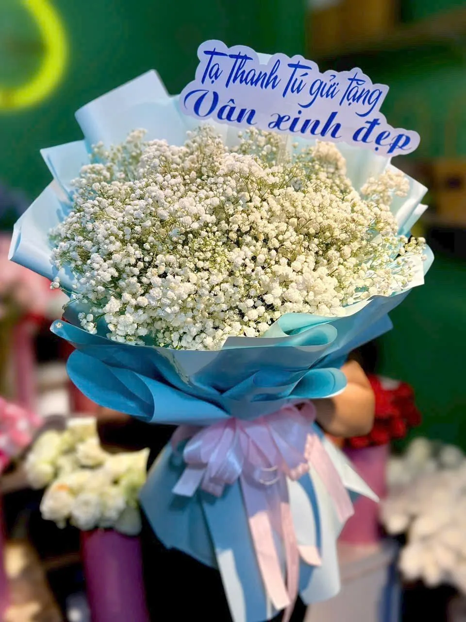 bó hoa tặng nam giới