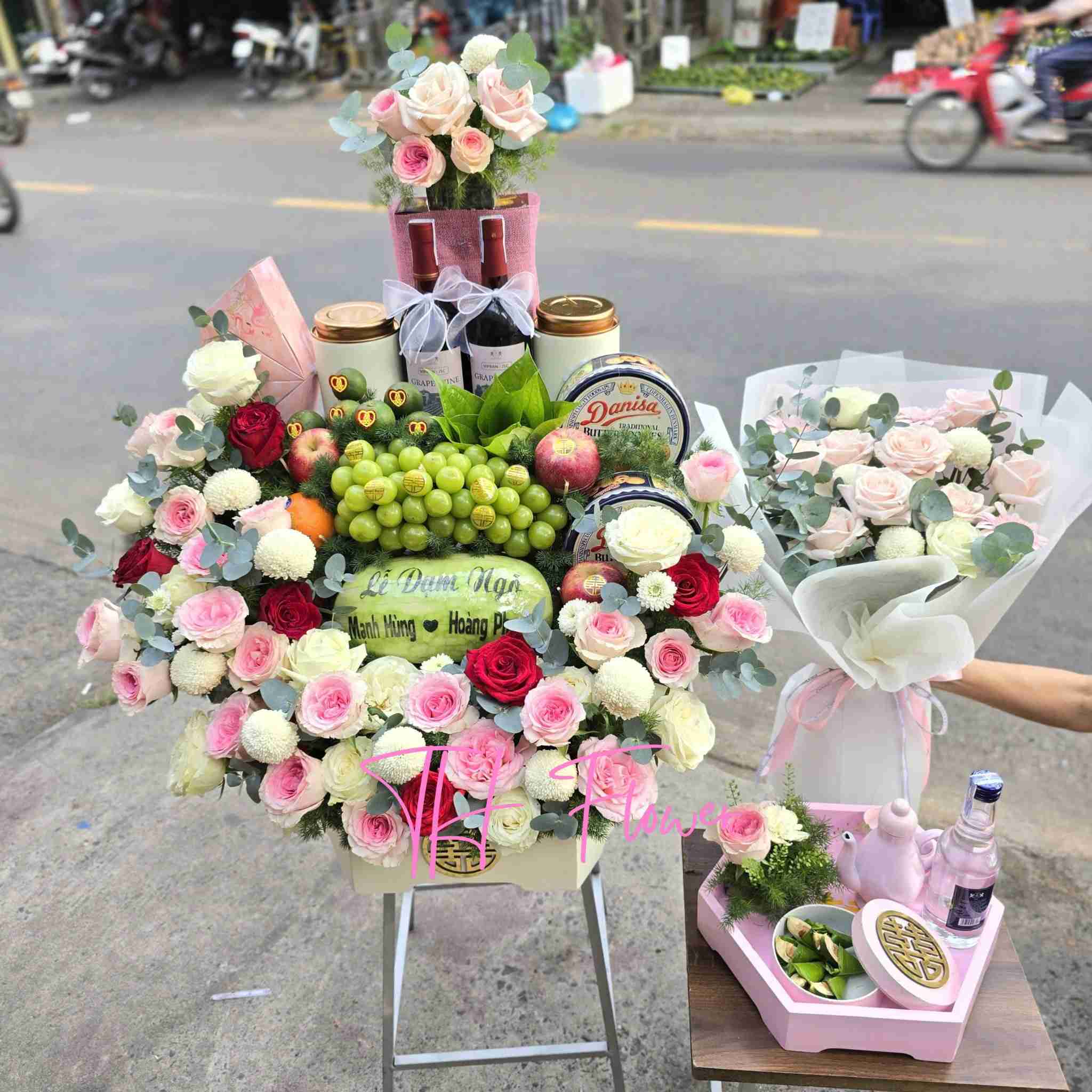 mâm lễ dạm ngõ