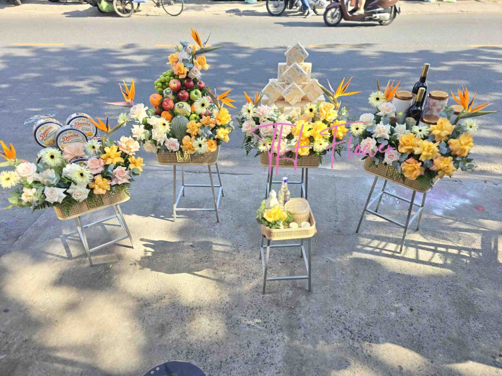 4 mâm quả cưới