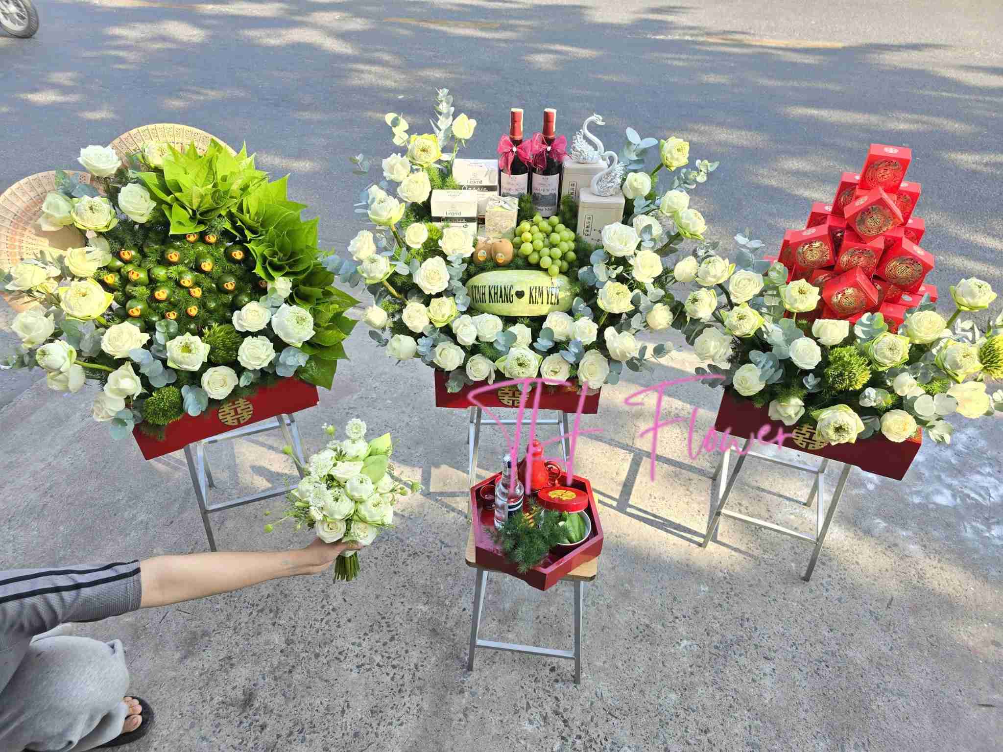 3 mâm quả cưới