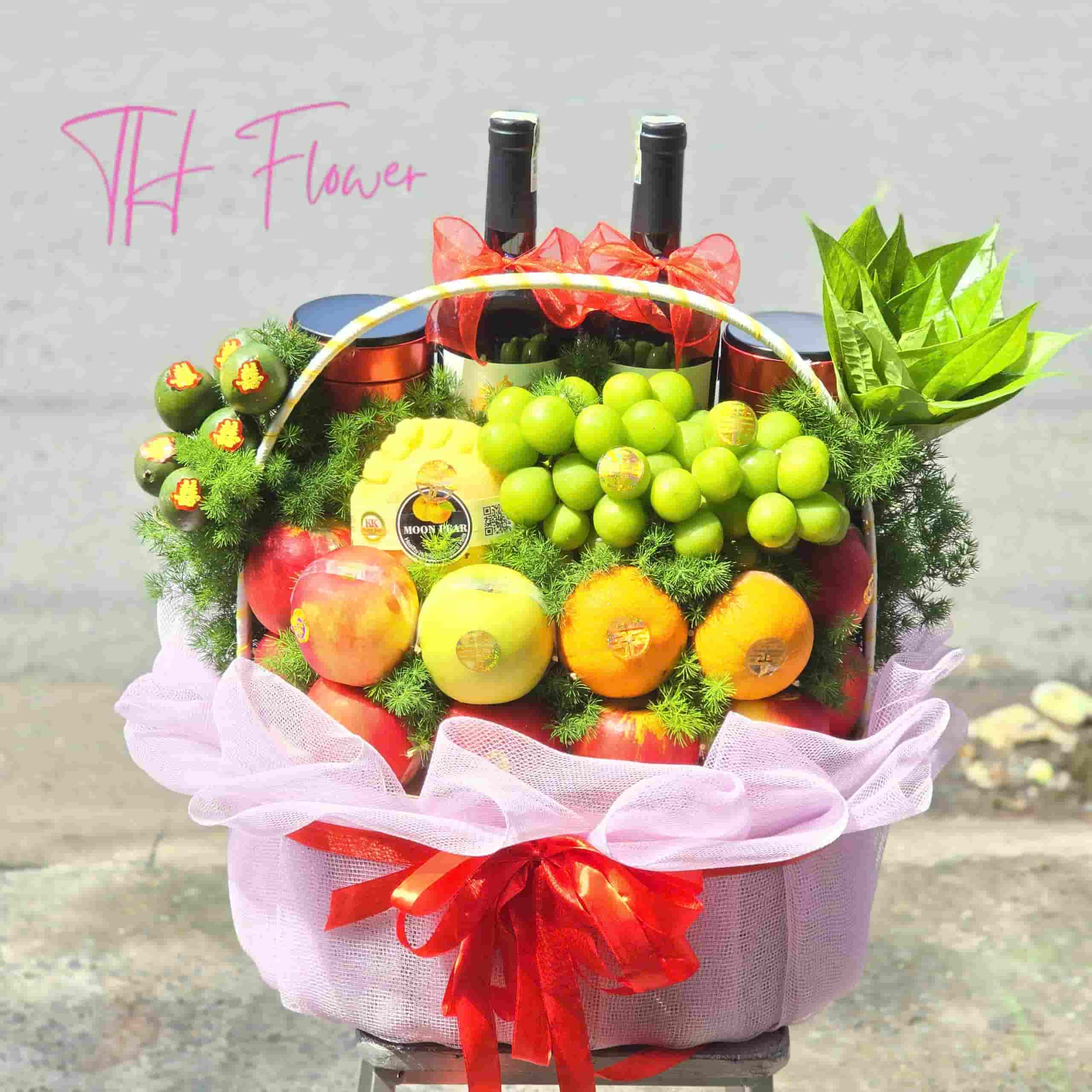 Giỏ Trái Cây Dạm Ngõ Truyền Thống