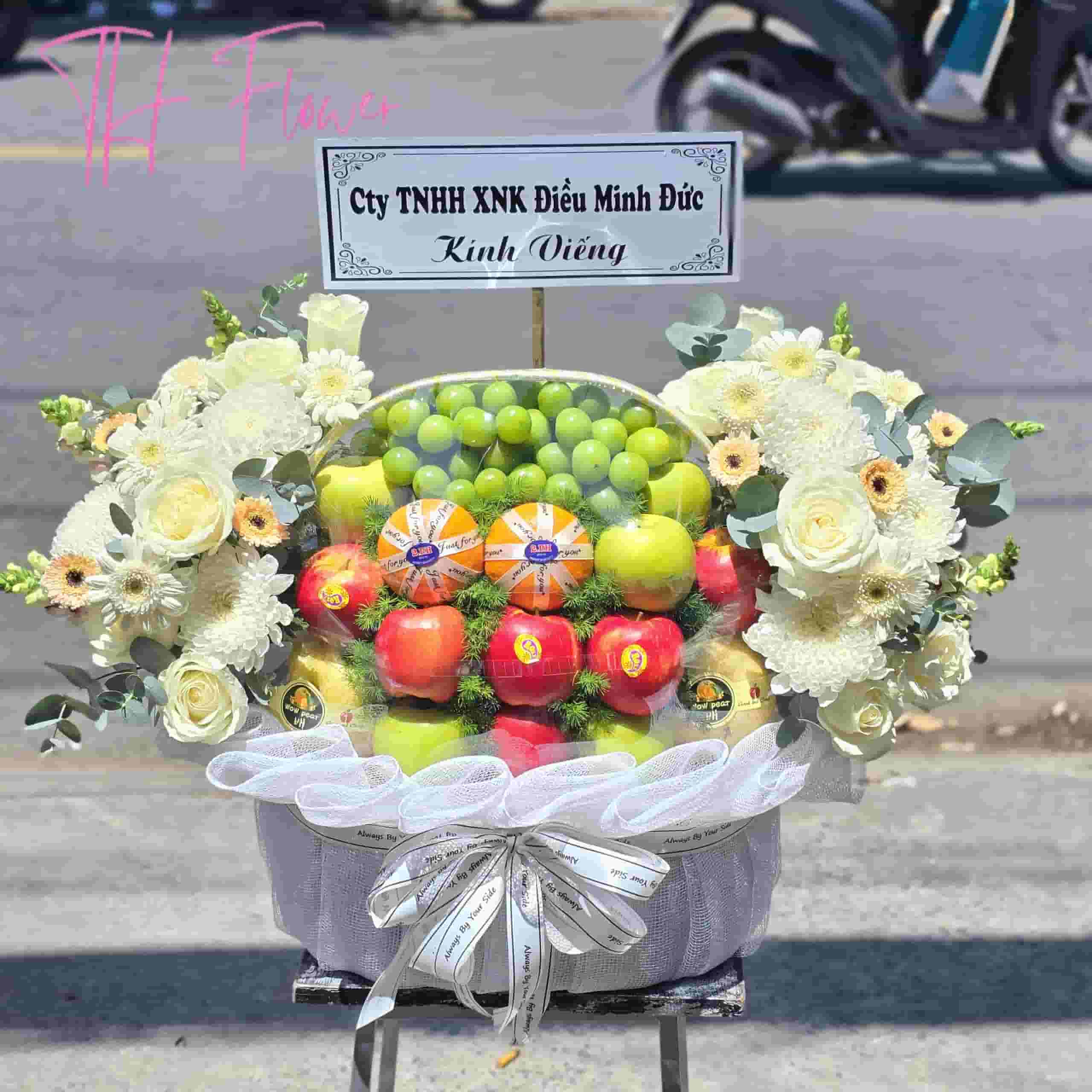 Giỏ Trái Cây Thăm Viếng Size Lớn