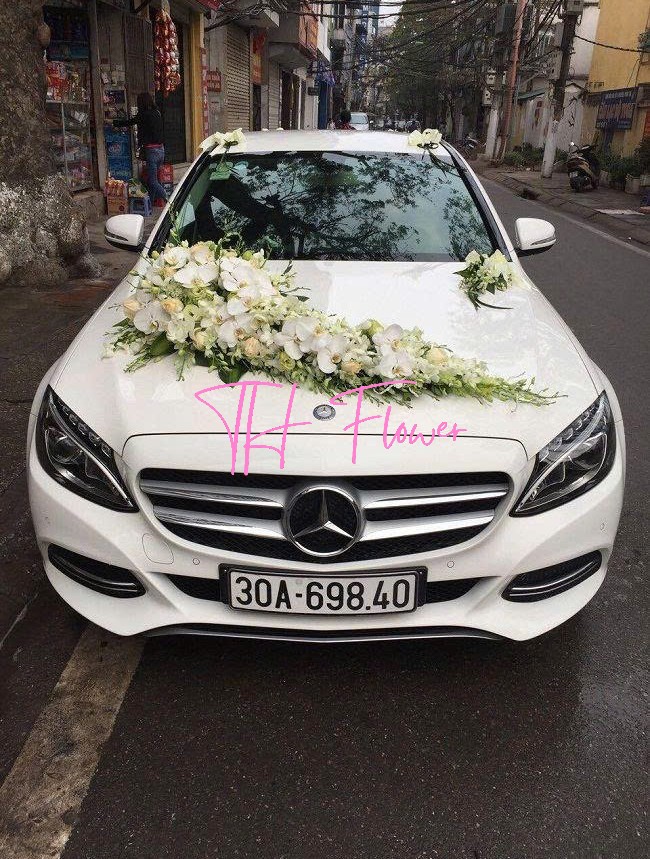 xe hoa cưới đẹp